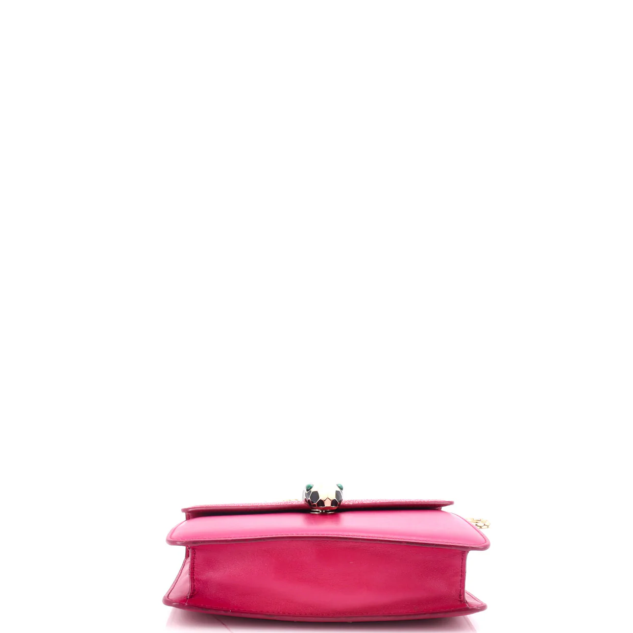 Serpenti Forever Square Shoulder Bag Leather and Stingray Small - Deep Luxury