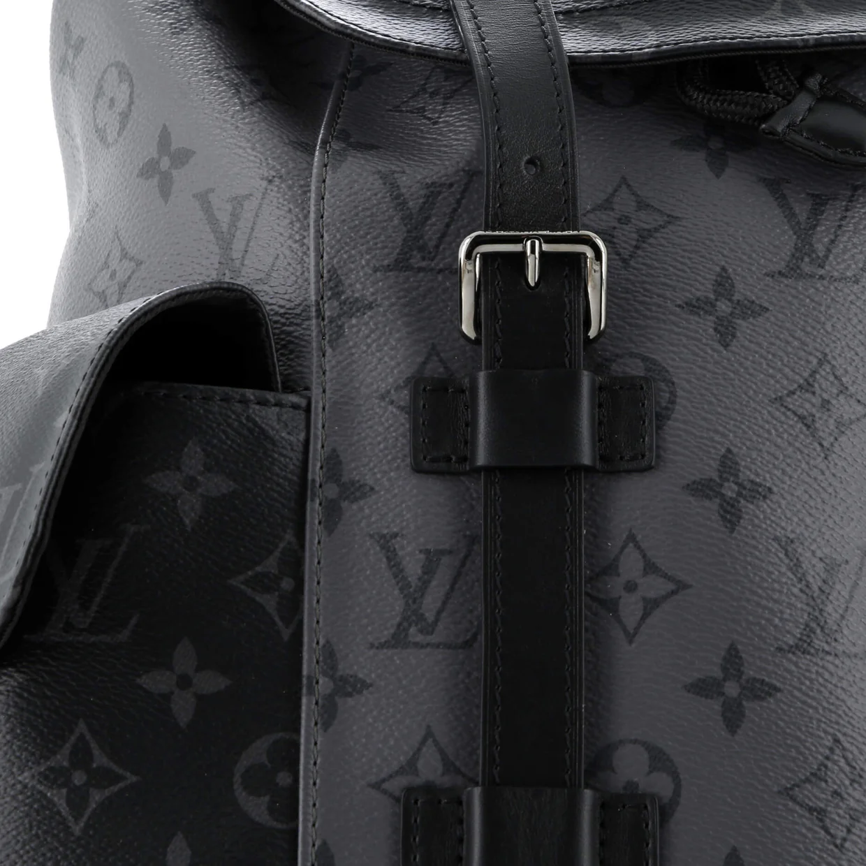 Christopher Backpack Reverse Monogram Eclipse Canvas MM - Deep Luxury