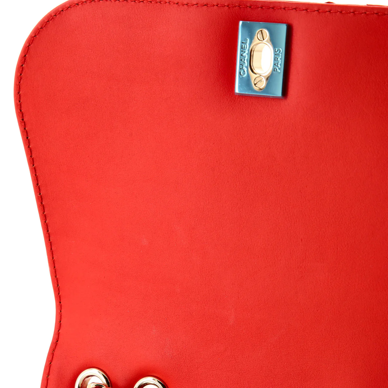 Braided Chic Flap Bag Python Small - Deep Luxury