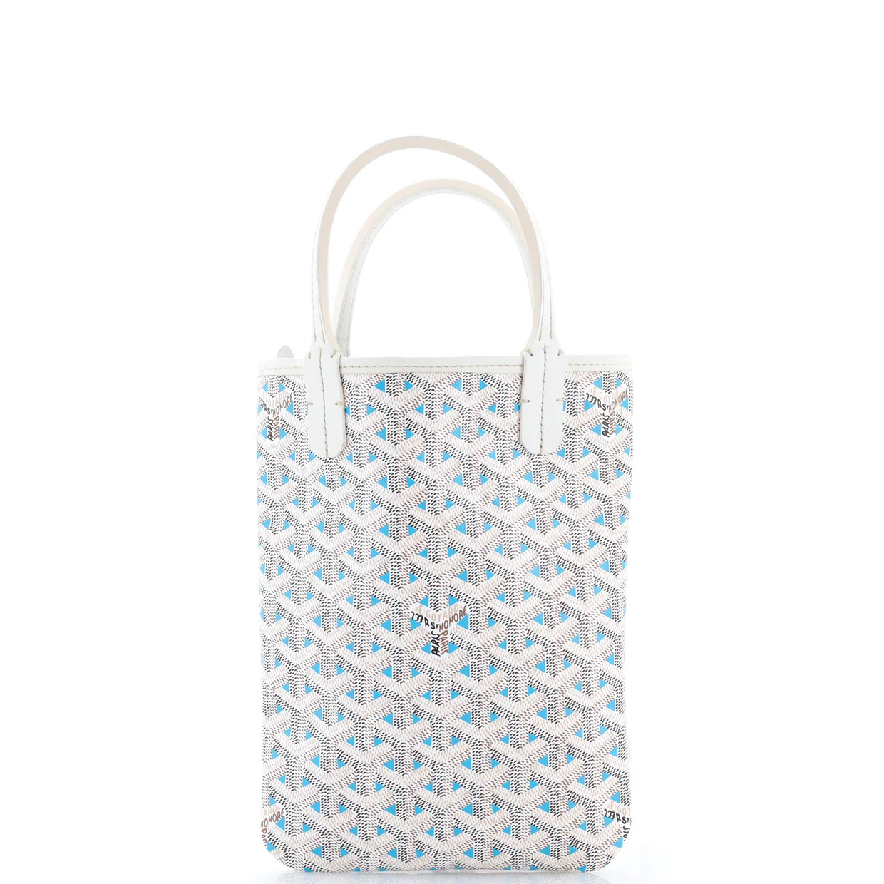 Poitiers Tote Claire Voie Coated Canvas Mini - Deep Luxury