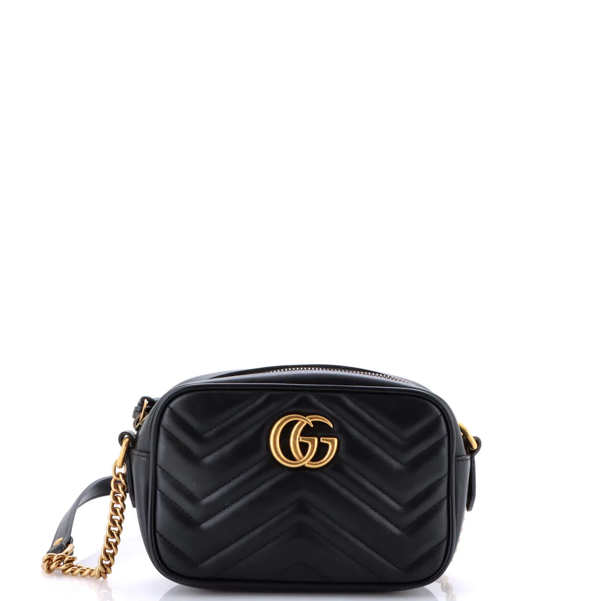 GG Marmont Shoulder Bag Matelasse Leather Mini - Deep Luxury