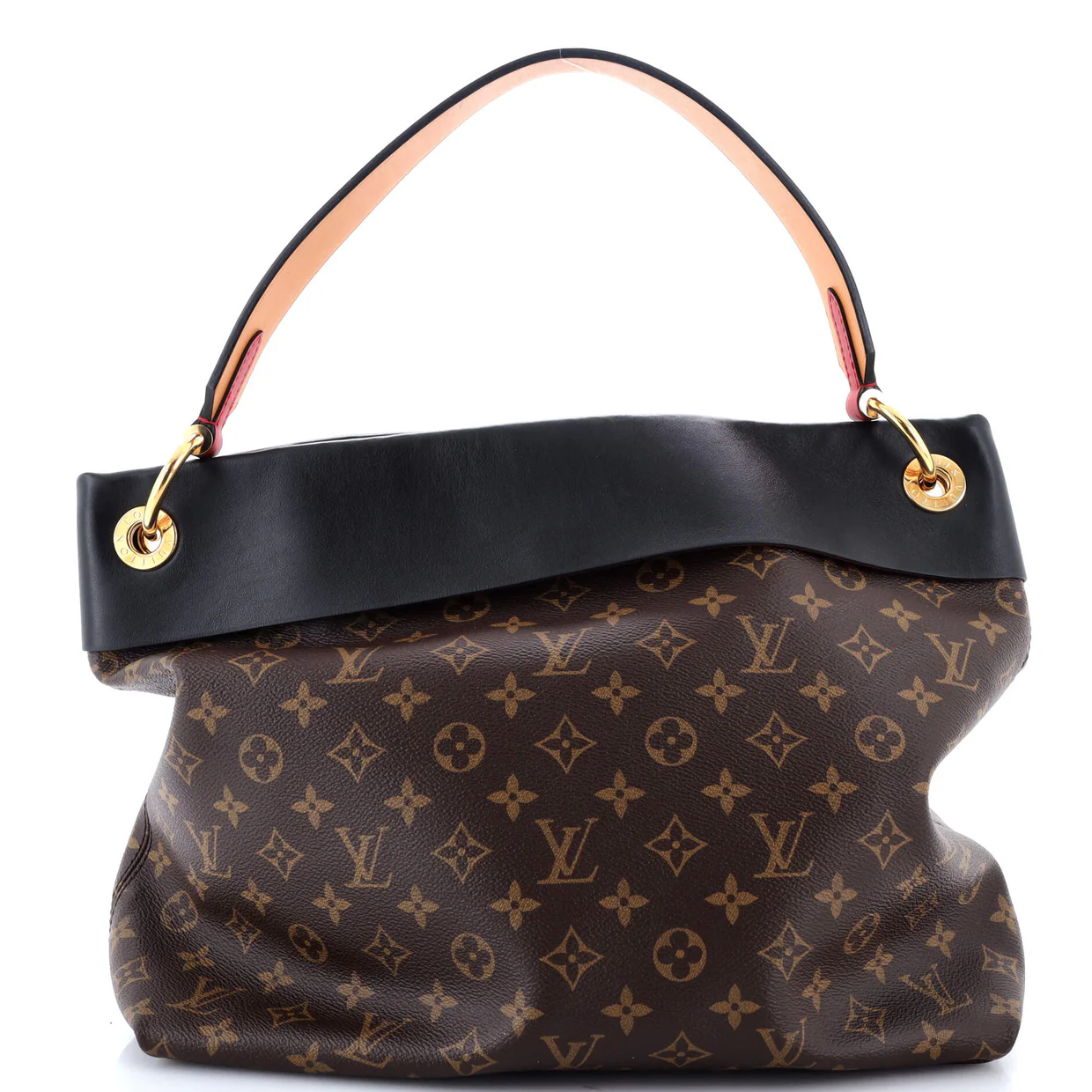 Tuileries Hobo Monogram Canvas with Leather - Deep Luxury