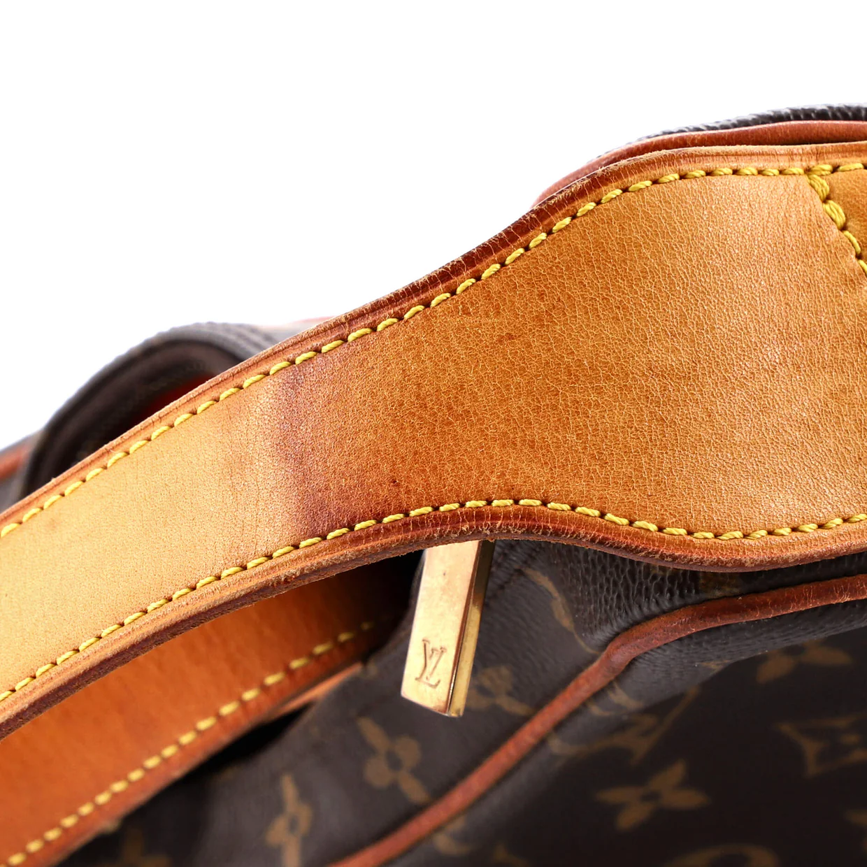 Croissant Handbag Monogram Canvas MM - Deep Luxury