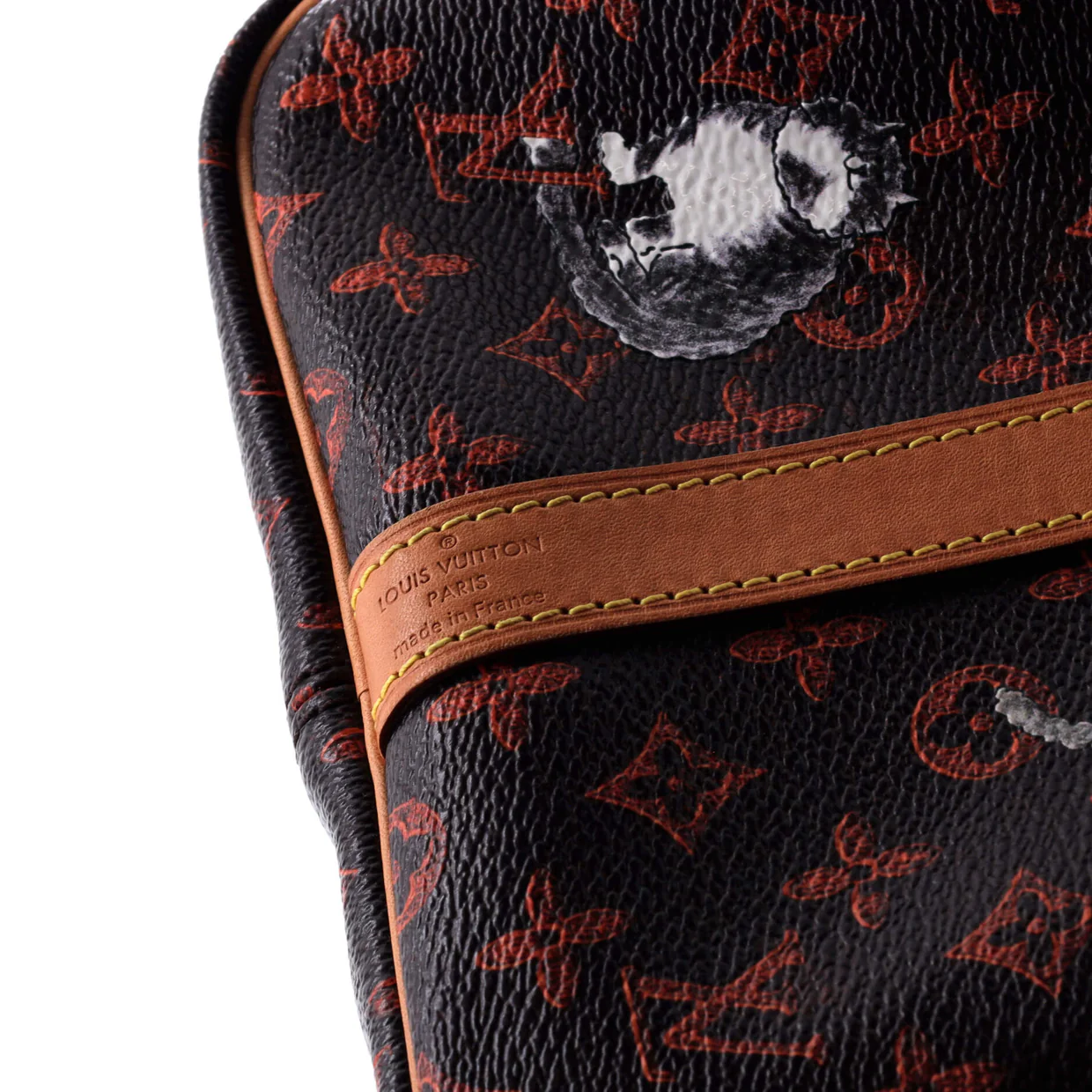 Speedy Bandouliere Bag Limited Edition Grace Coddington Catogram Canvas 30 - Deep Luxury