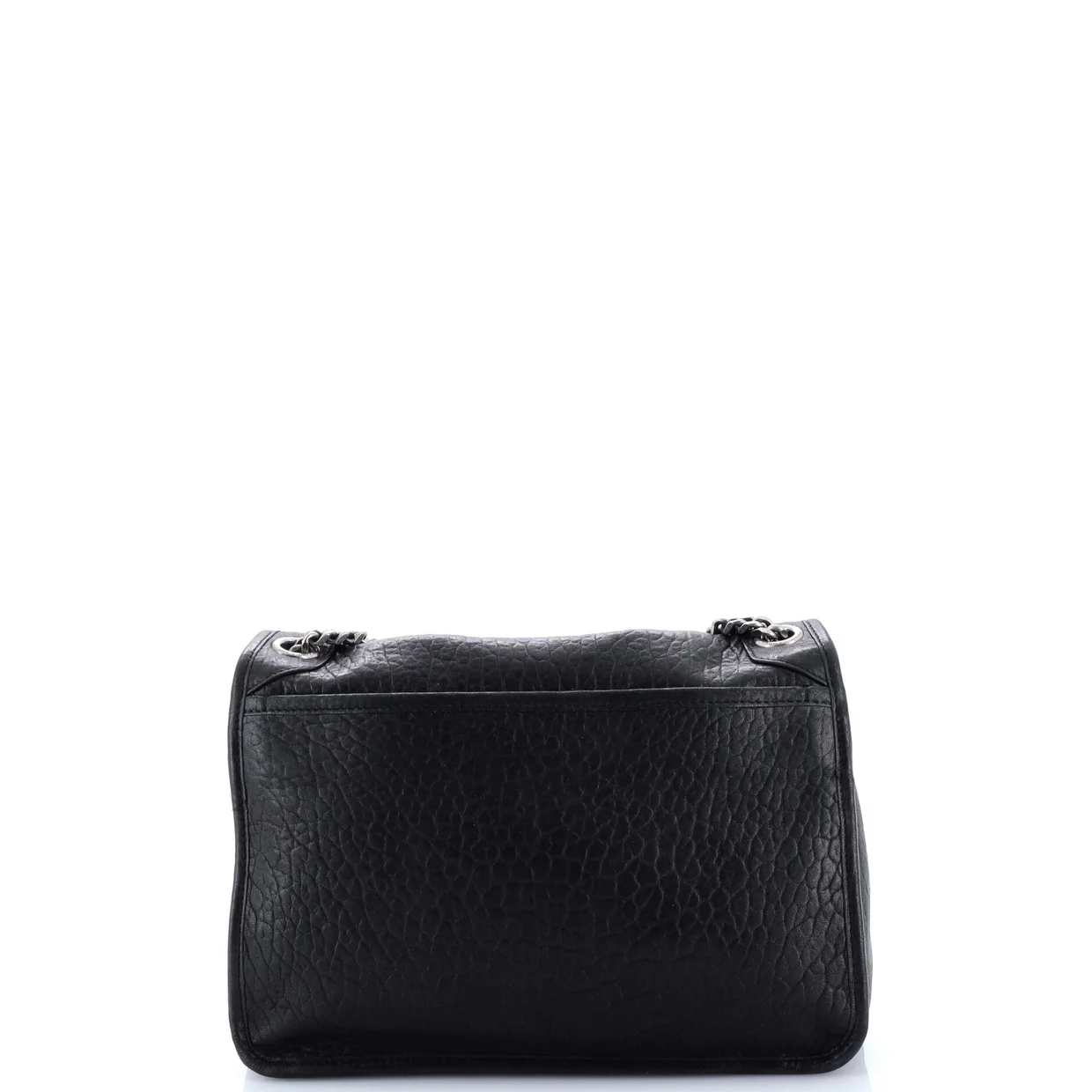 Niki Chain Flap Bag Leather Medium - Deep Luxury