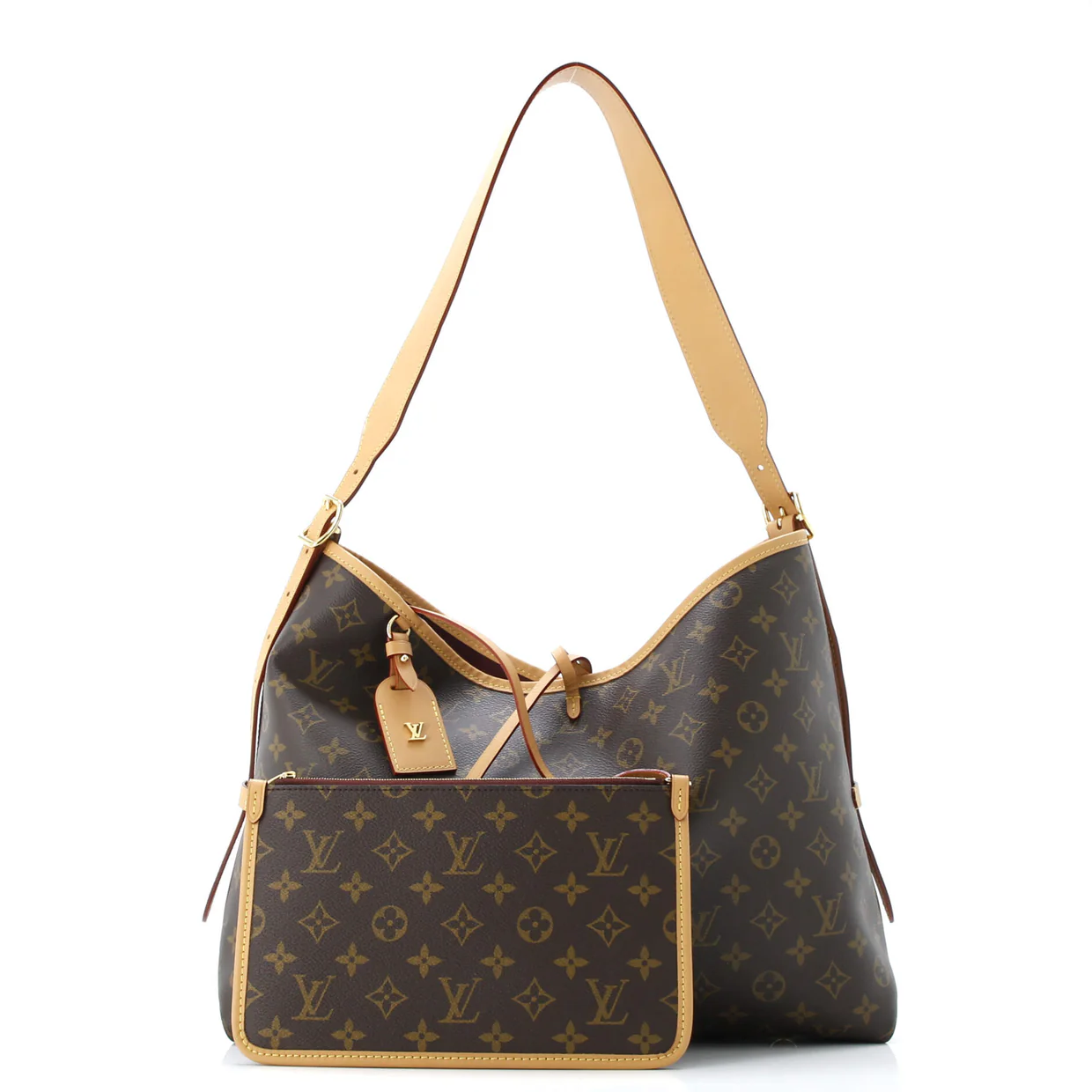 CarryAll Hobo Monogram Canvas MM - Deep Luxury