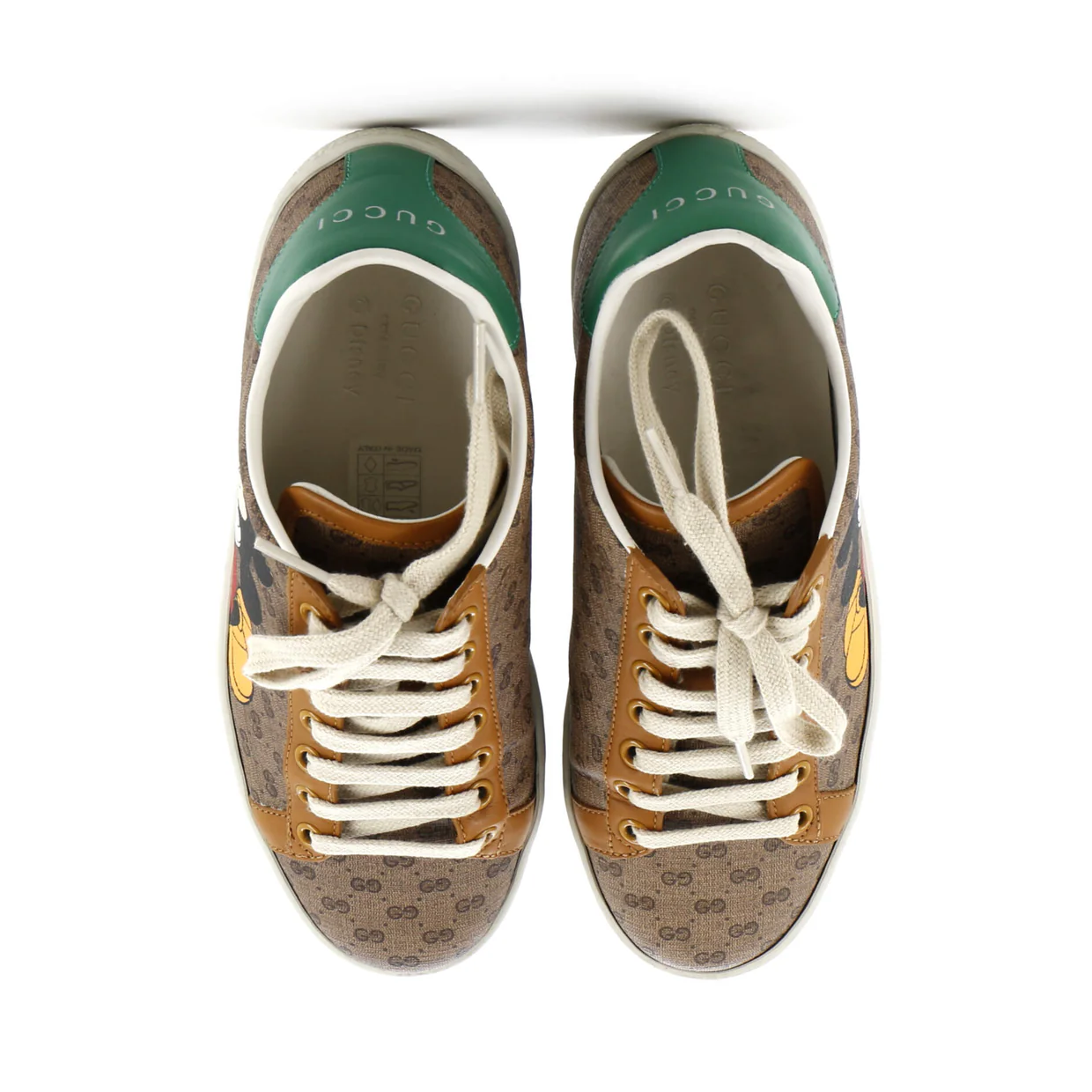 Disney Ace Sneakers Printed Mini GG Coated Canvas - Deep Luxury