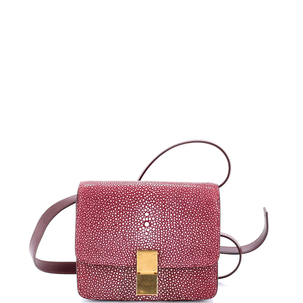 Classic Box Bag Stingray Small - Deep Luxury