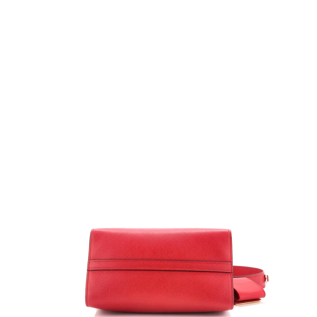 Monochrome Tote Saffiano with City Calf Small - Deep Luxury