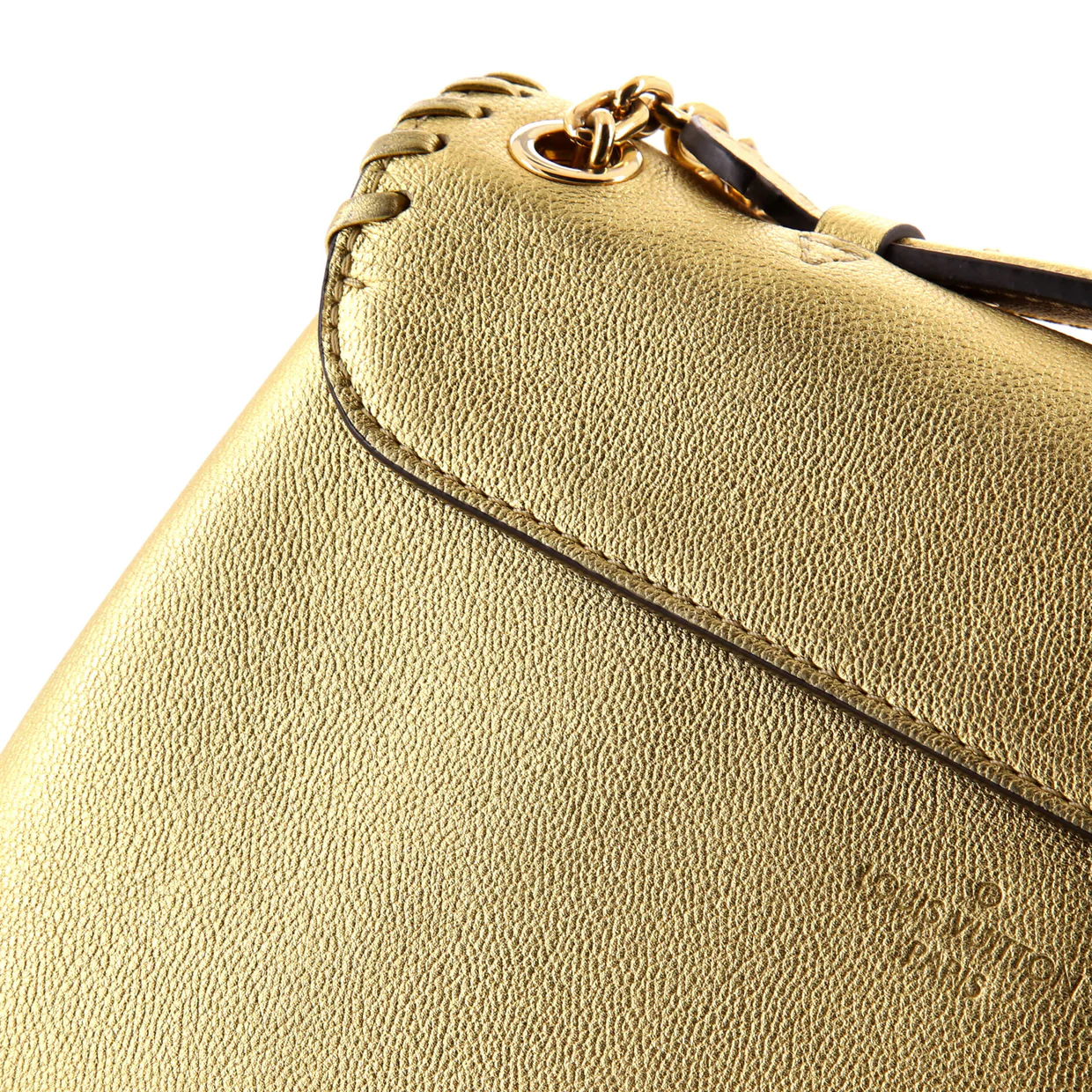 Very Chain Bag Whipstitch Leather - Deep Luxury