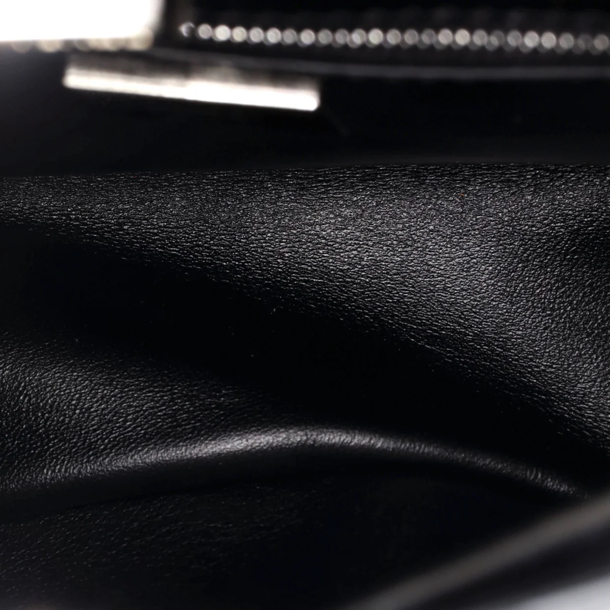 Resin Handle Peekaboo Bag Patent Mini - Deep Luxury