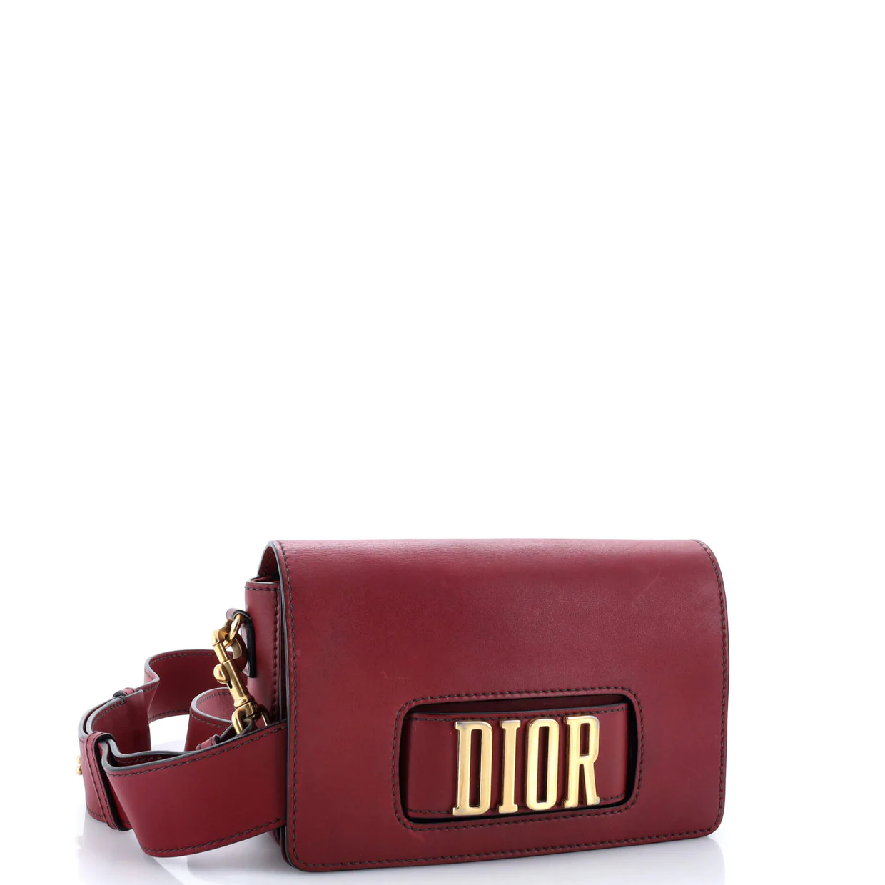 Dio(r)evolution Flap Bag Leather Medium - Deep Luxury