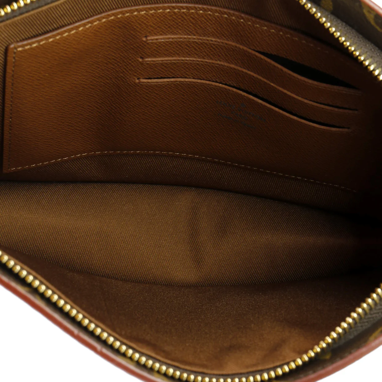 Legacy Chain Clutch Monogram Canvas - Deep Luxury