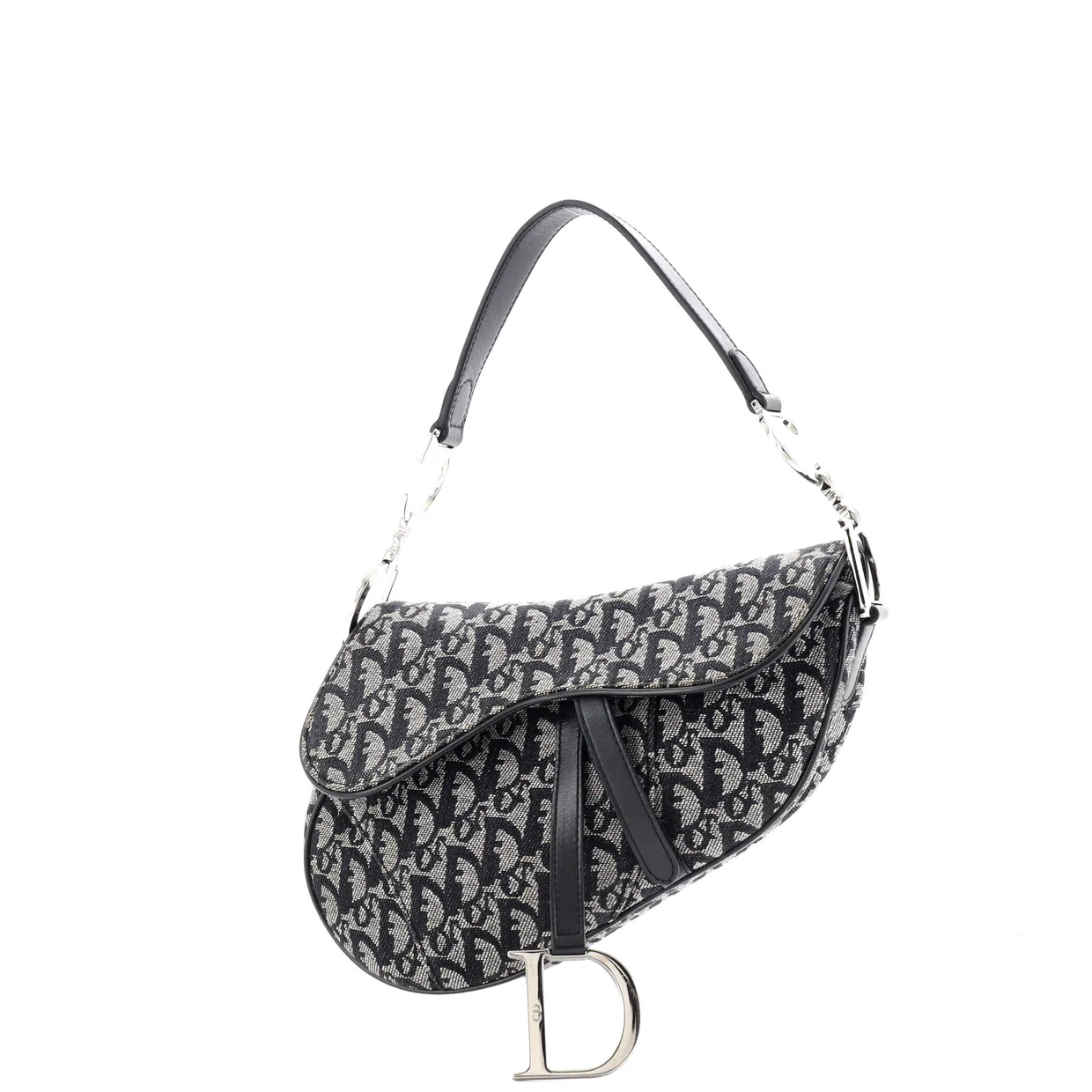 Vintage Saddle Bag Diorissimo Canvas Medium - Deep Luxury
