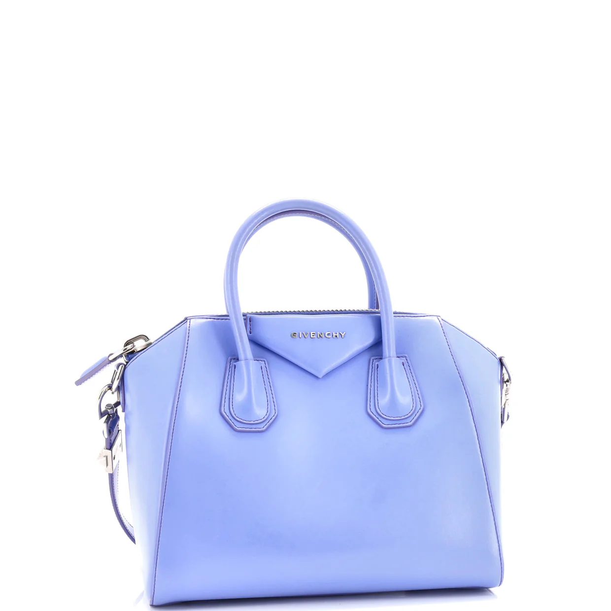 Antigona Bag Glazed Leather Small - Deep Luxury