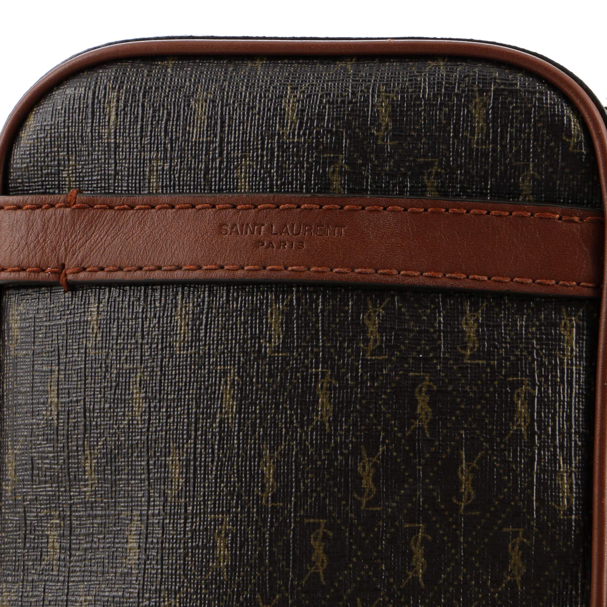 Le Monogramme Crossbody Pouch Monogram All Over Coated Canvas and Leather Small - Deep Luxury