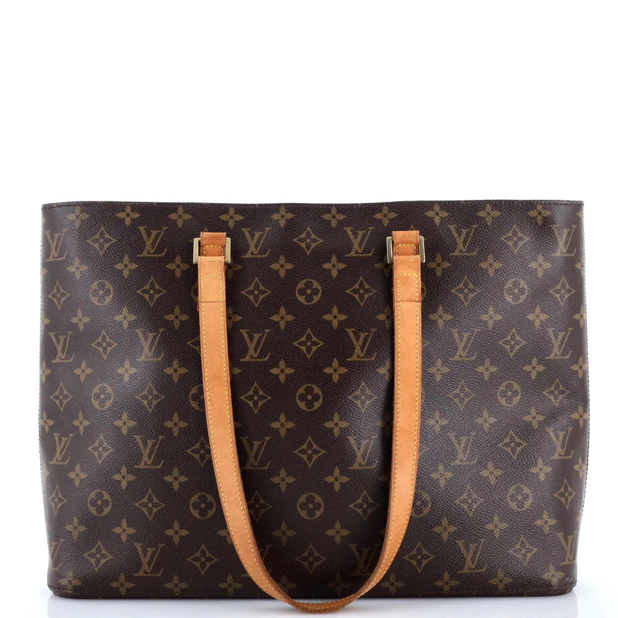 Luco Handbag Monogram Canvas - Deep Luxury