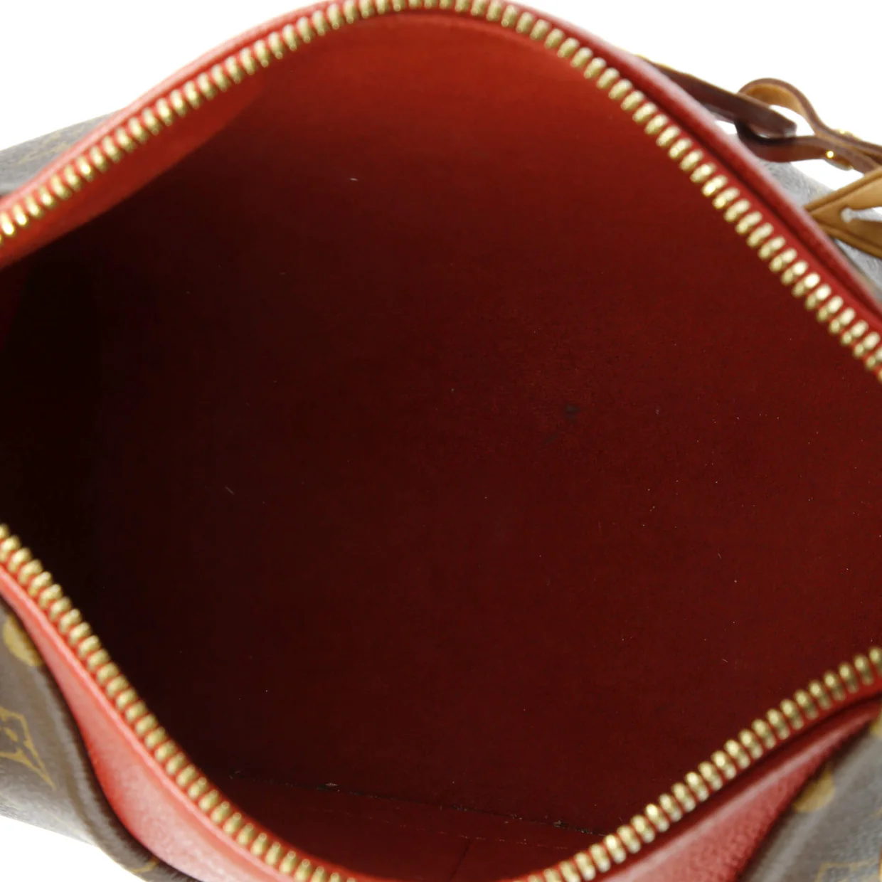 V Tote Monogram Canvas and Leather BB - Deep Luxury