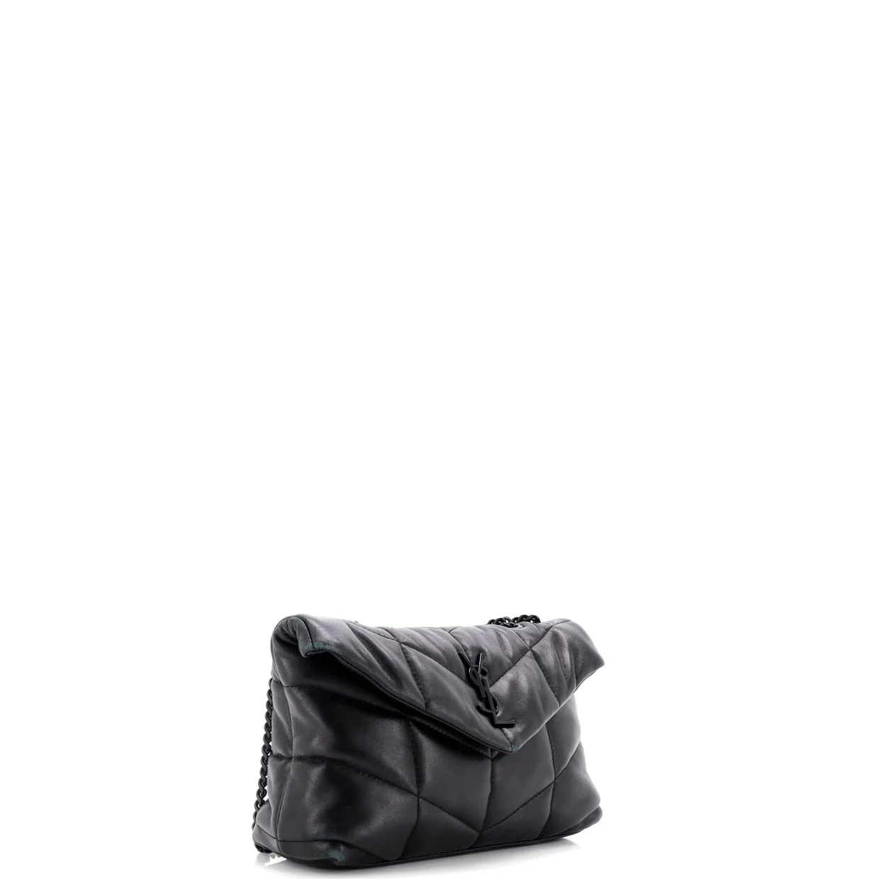 Loulou Puffer Shoulder Bag Quilted Leather Mini - Deep Luxury