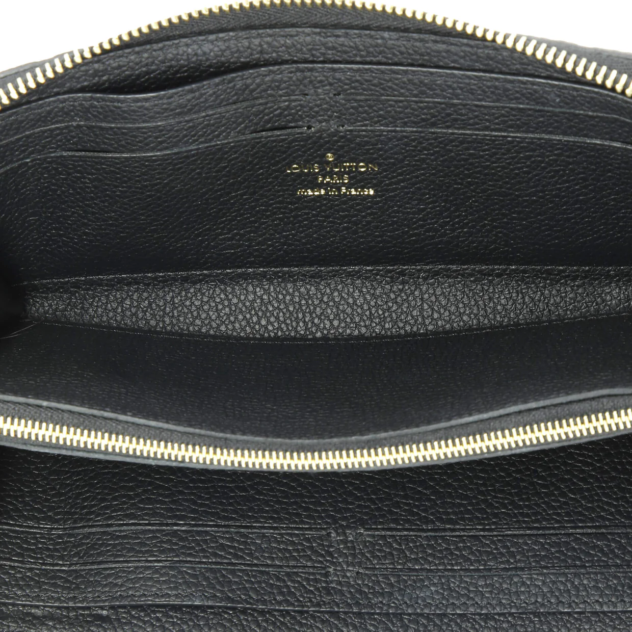 Clemence Wallet Monogram Empreinte Leather - Deep Luxury