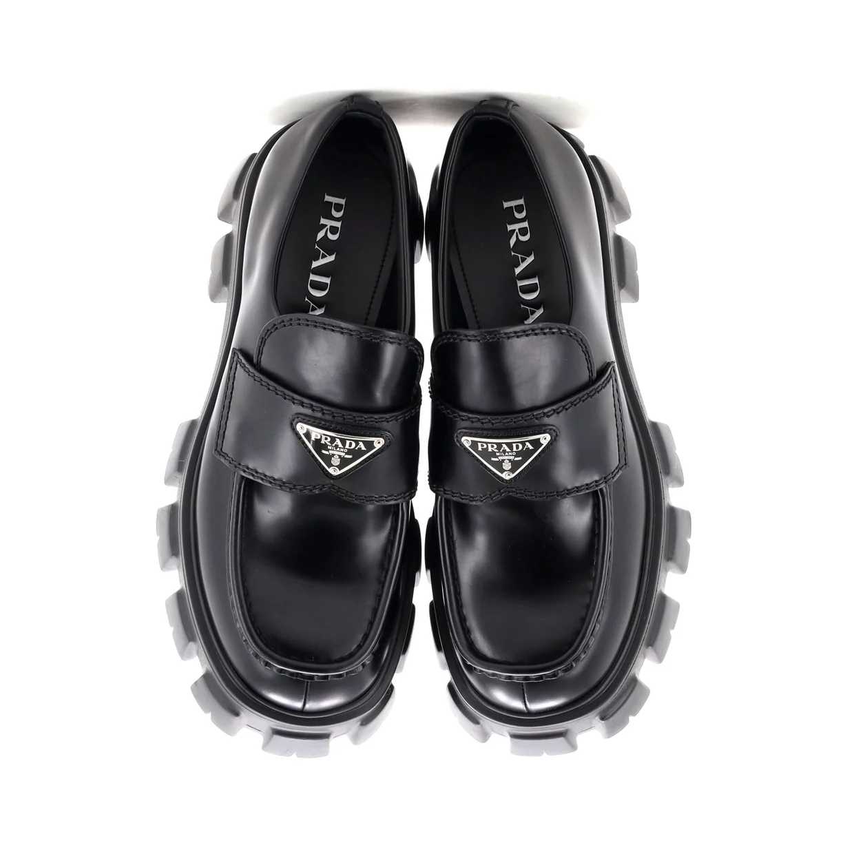 Men's Monolith Loafers Leather - Deep Luxury