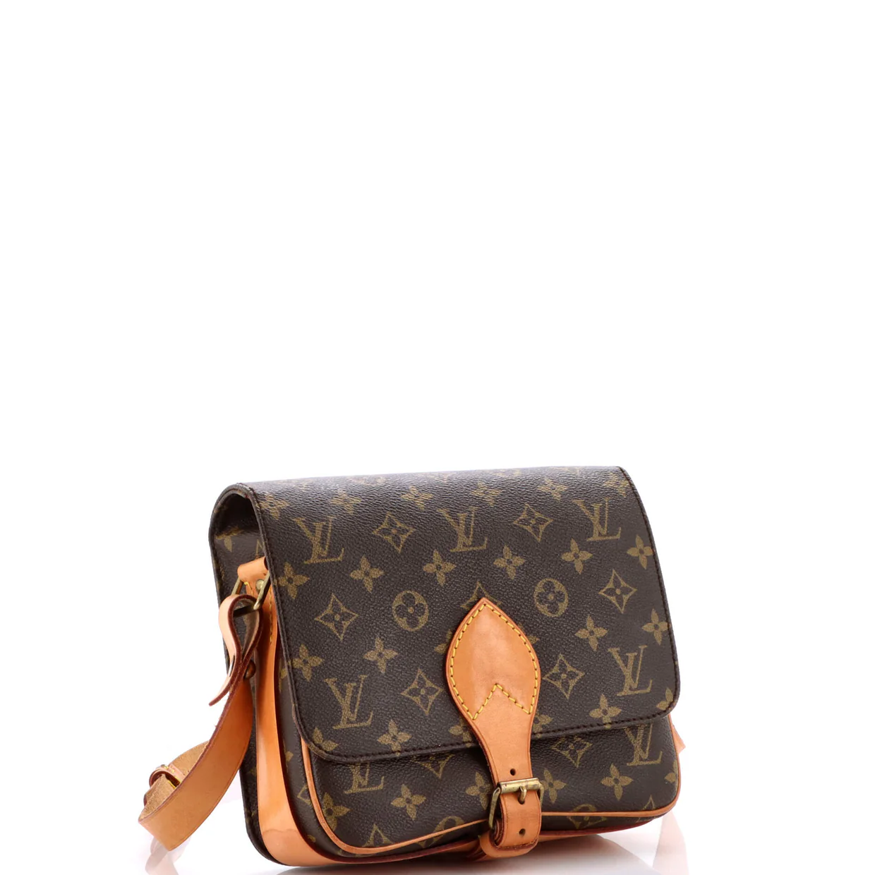 Cartouchiere Handbag Monogram Canvas MM - Deep Luxury