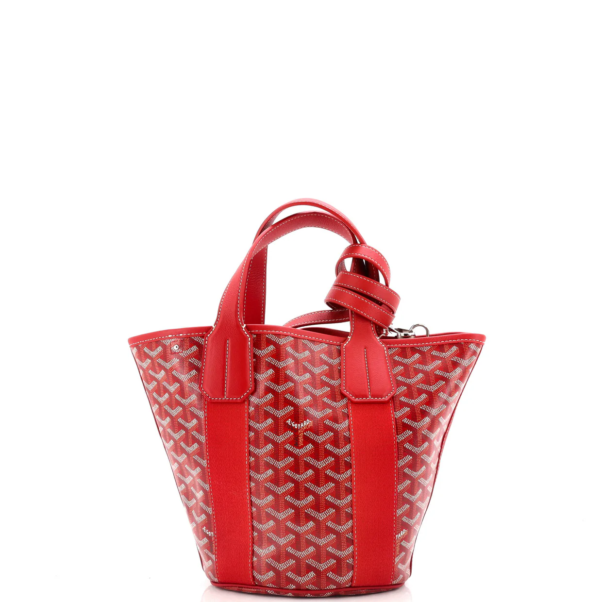 Belharra Tote Printed Coated Canvas PM - Deep Luxury