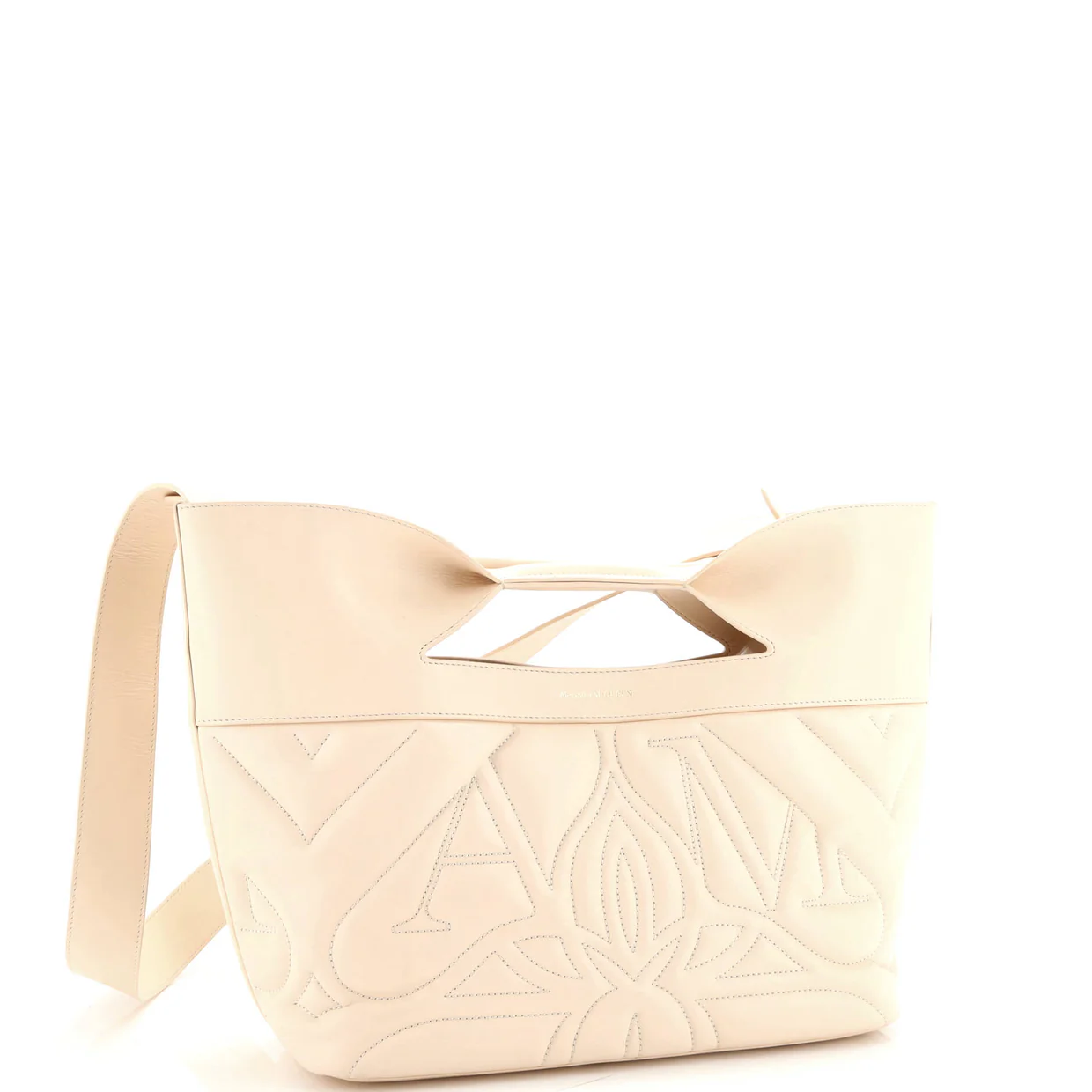 The Bow Bag Leather Small - Deep Luxury