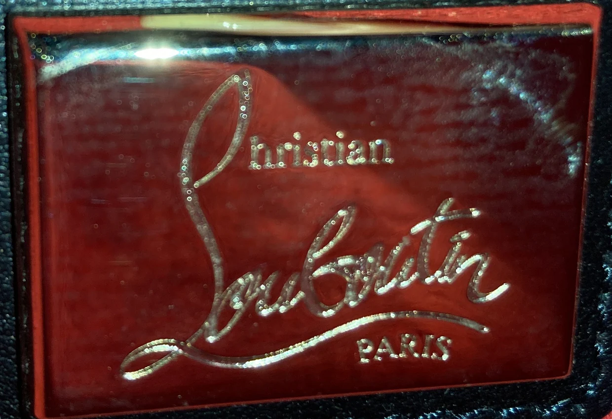 Triloubi Chain Bag Spiked Leather Small - Deep Luxury