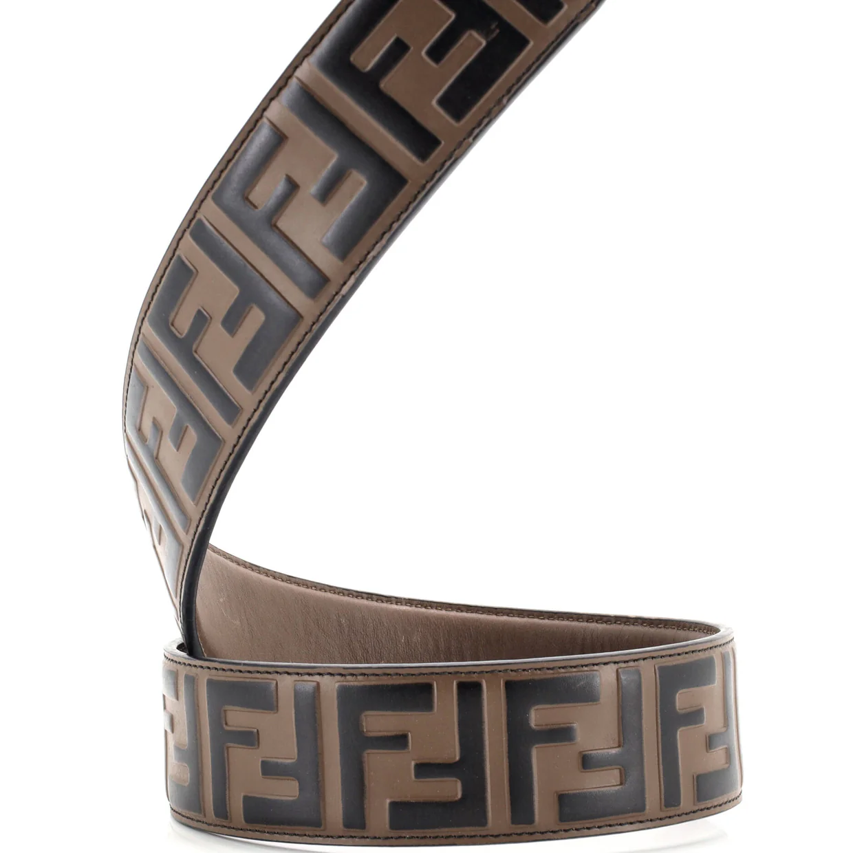 Strap You Shoulder Strap Zucca Embossed Leather - Deep Luxury