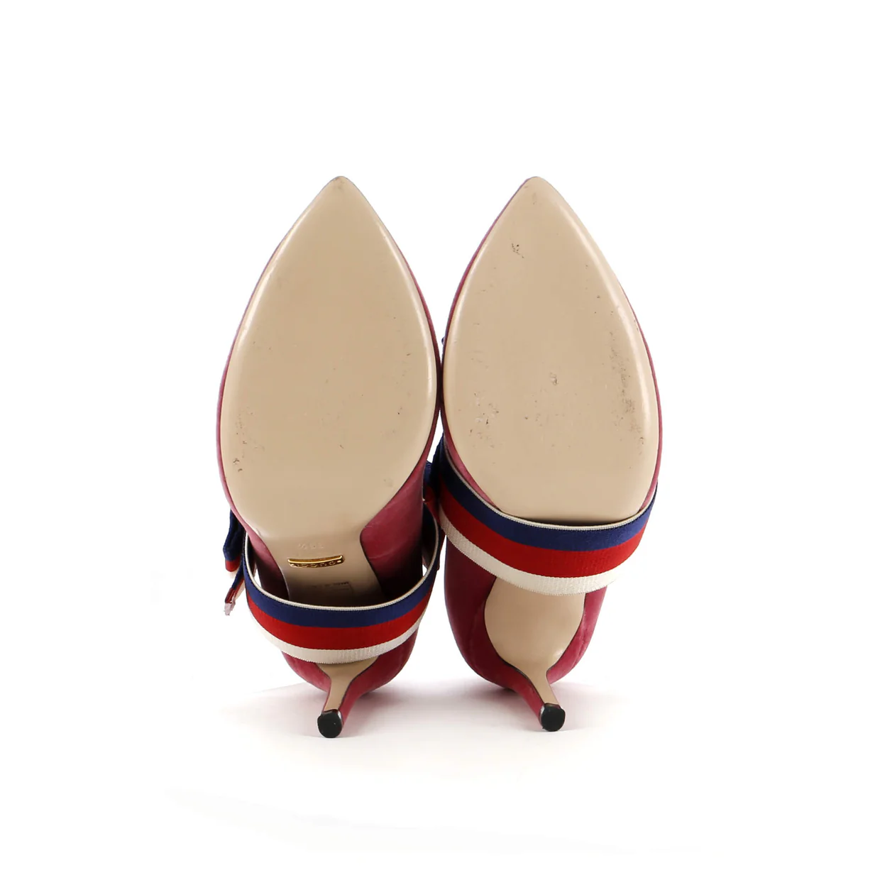 Women's Pumps with Removable Bow Velvet - Deep Luxury