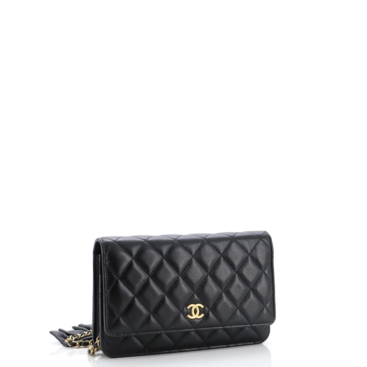 Romance Wallet on Chain Quilted Lambskin - Deep Luxury