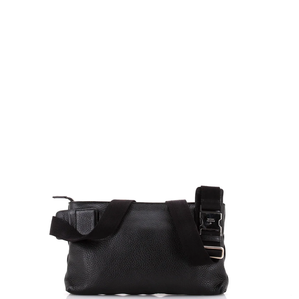 Soho Zip Sling Bag Leather - Deep Luxury