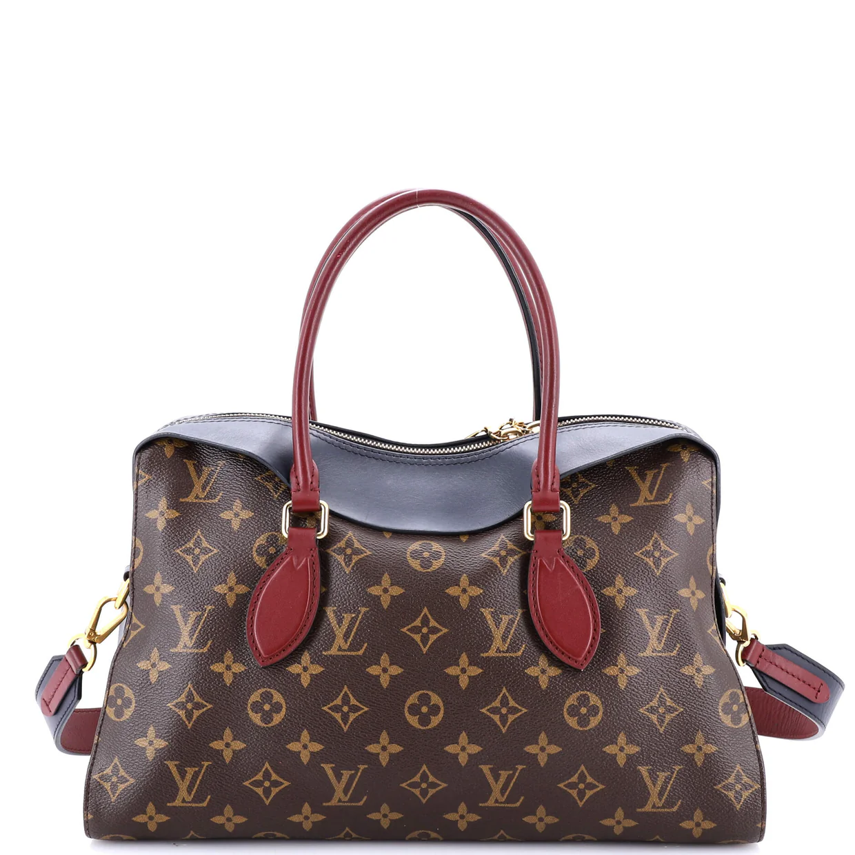 Tuileries Handbag Monogram Canvas with Leather - Deep Luxury