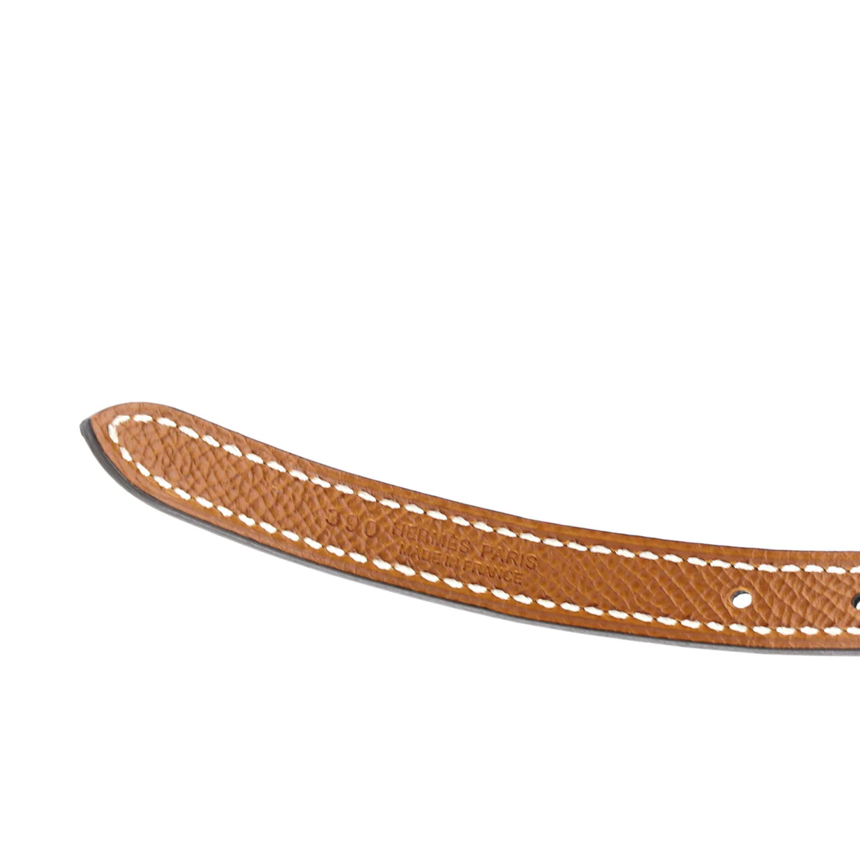 Ancre Reversible Belt Leather Thin - Deep Luxury