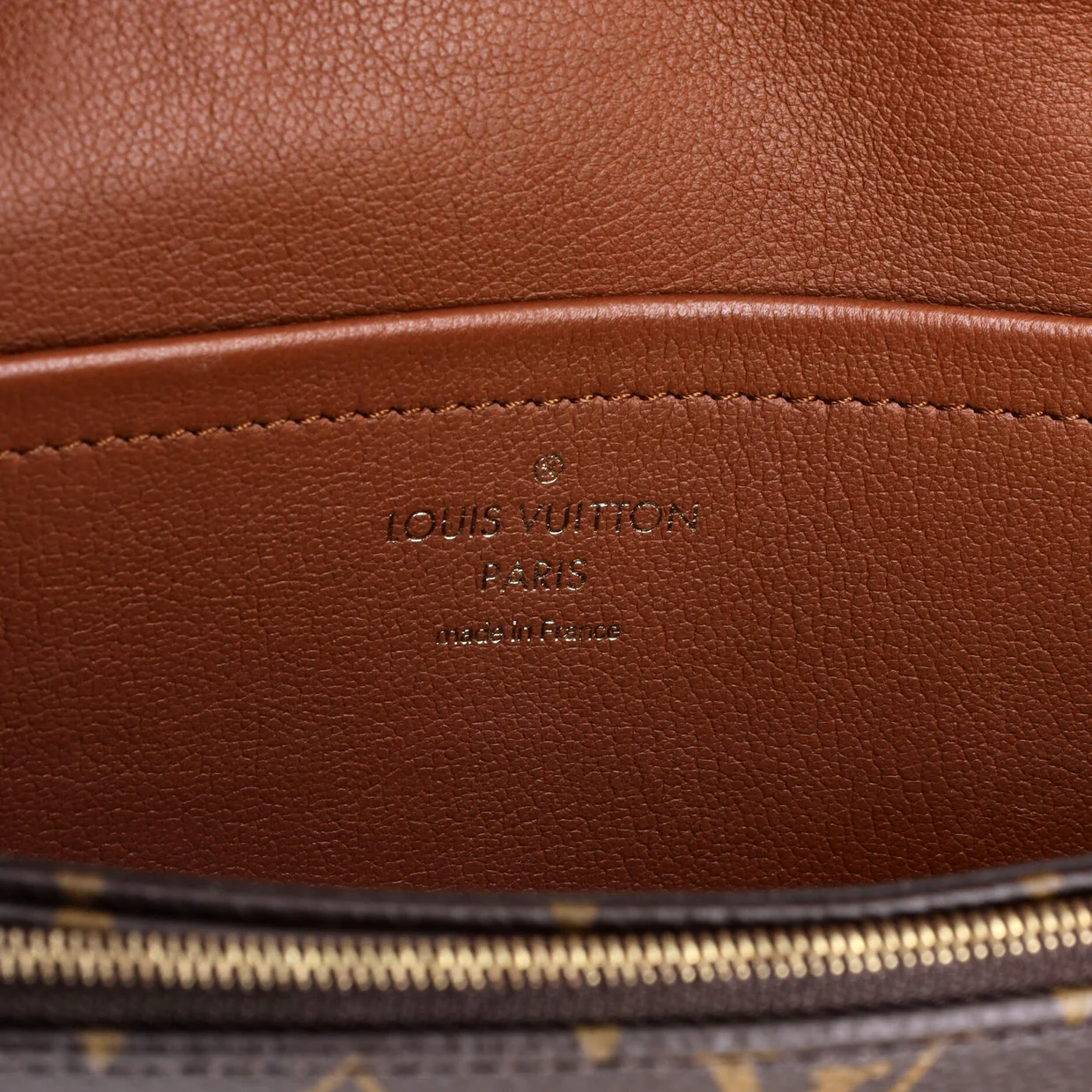 Marceau Handbag Monogram Canvas with Leather - Deep Luxury