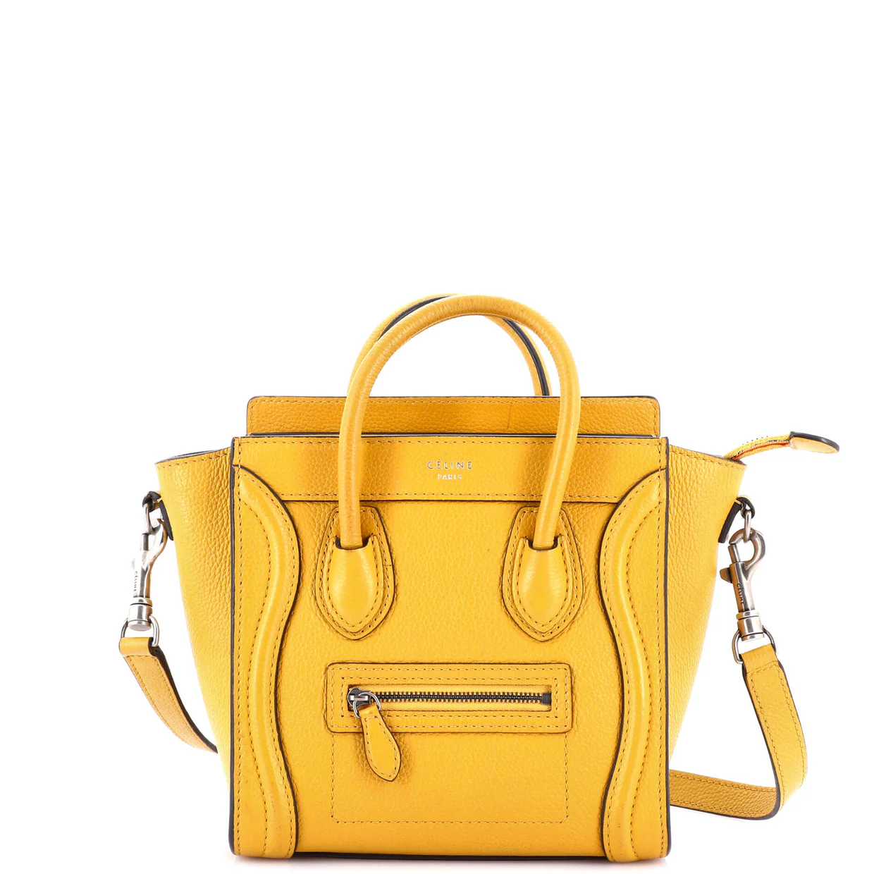 Luggage Bag Grainy Leather Nano - Deep Luxury