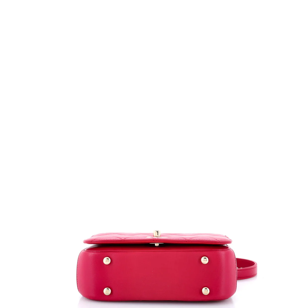 Carry Chic Flap Bag Quilted Lambskin Mini - Deep Luxury