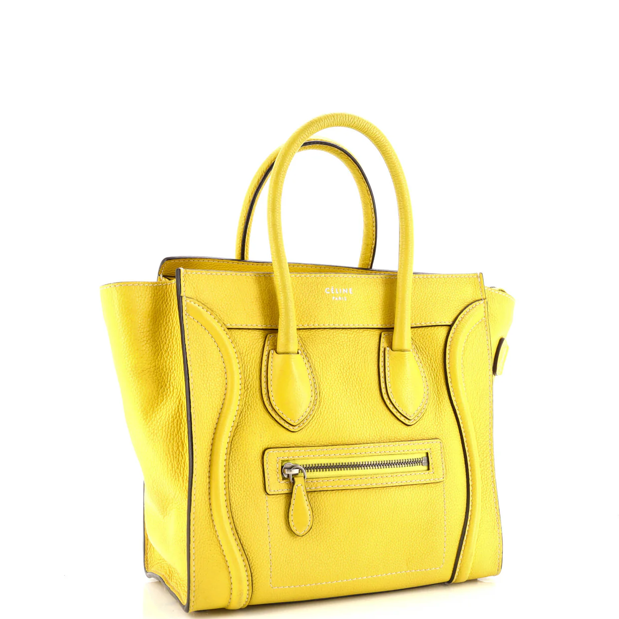 Luggage Bag Grainy Leather Micro - Deep Luxury