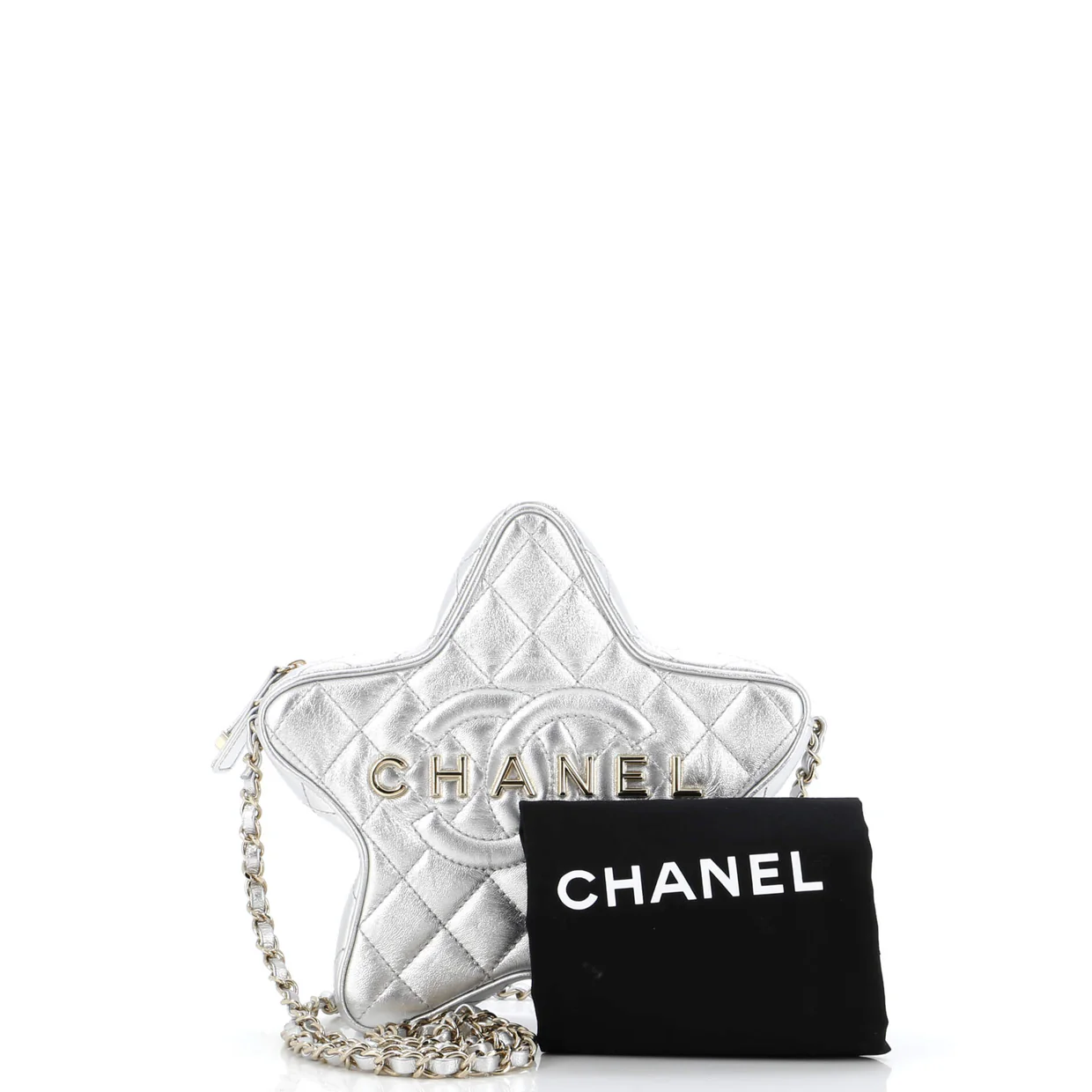 CC Walk of Fame Star Bag Quilted Metallic Lambskin - Deep Luxury