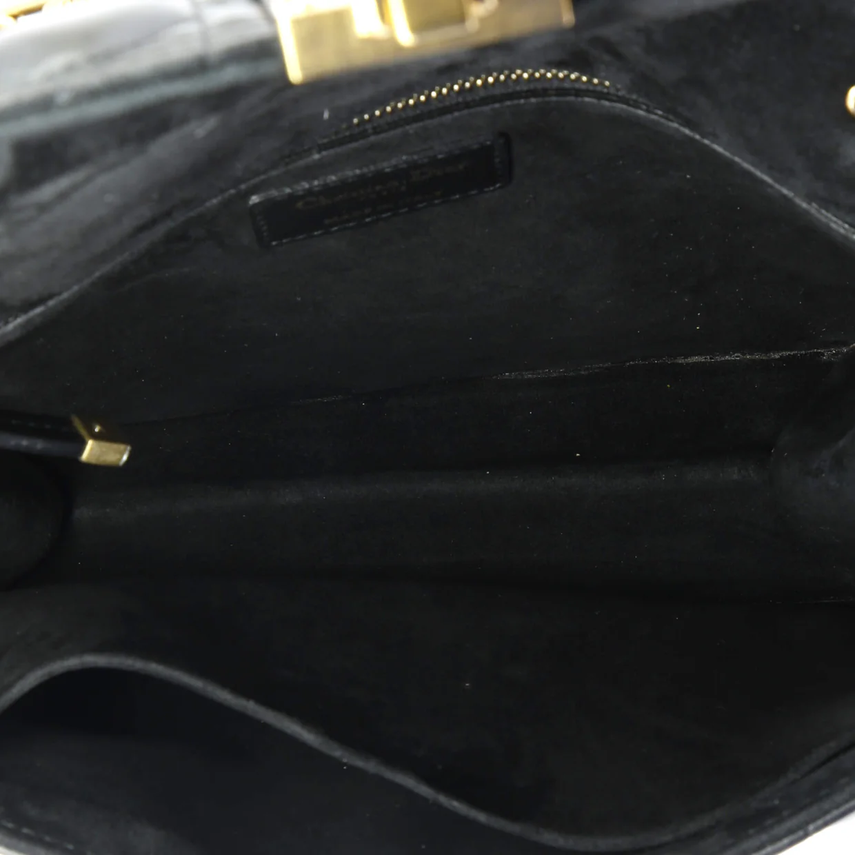 Dioraddict Flap Bag Cannage Quilt Lambskin Medium - Deep Luxury