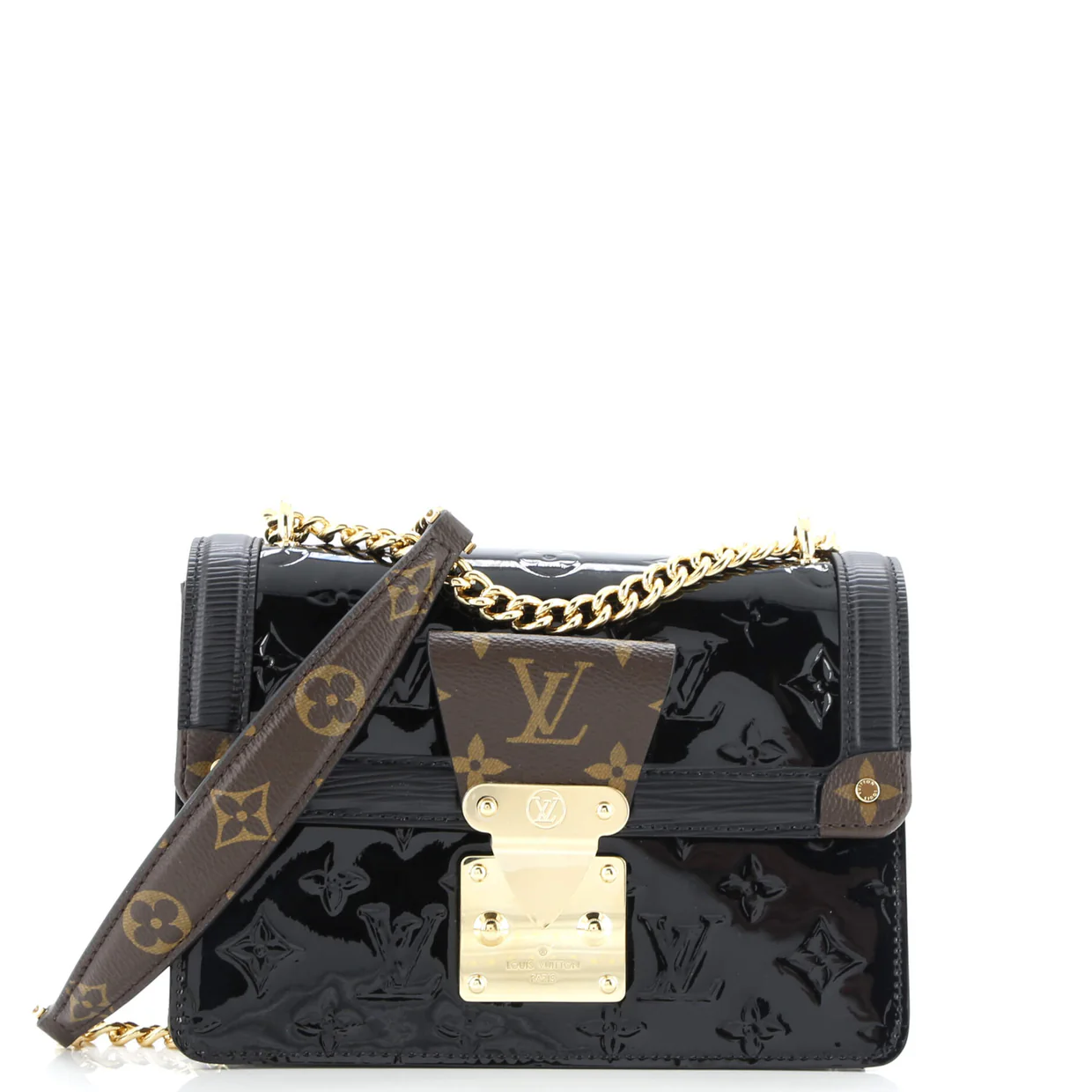 Wynwood Handbag Monogram Vernis with Monogram Canvas and Epi Leather - Deep Luxury
