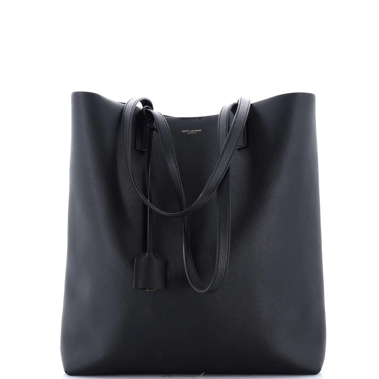 Shopper Tote Leather Tall - Deep Luxury