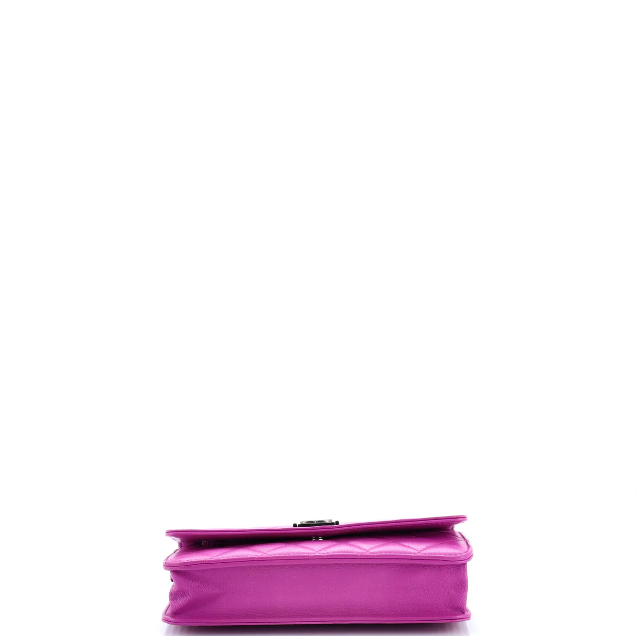 Boy Wallet on Chain Quilted Lambskin - Deep Luxury