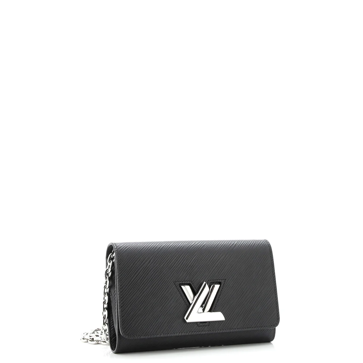 Twist Chain Wallet Epi Leather - Deep Luxury