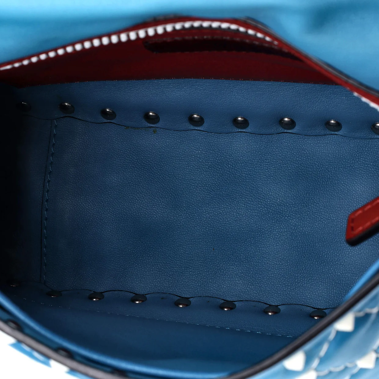 Free Rockstud Spike Flap Bag Quilted Leather Medium - Deep Luxury