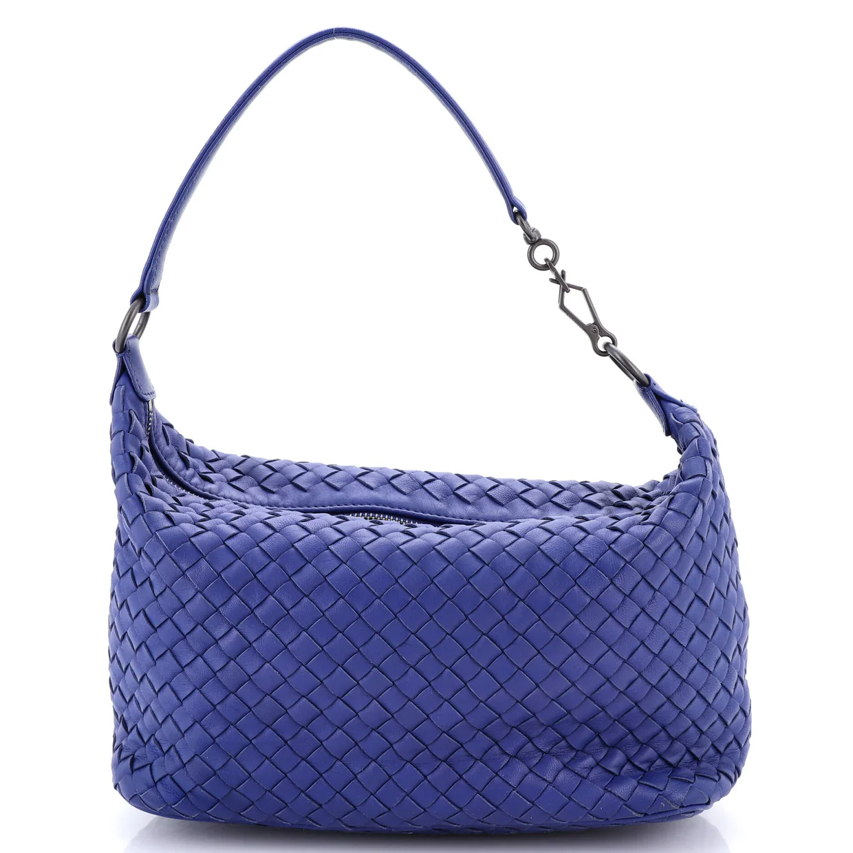 Zip Hobo Intrecciato Nappa Small - Deep Luxury