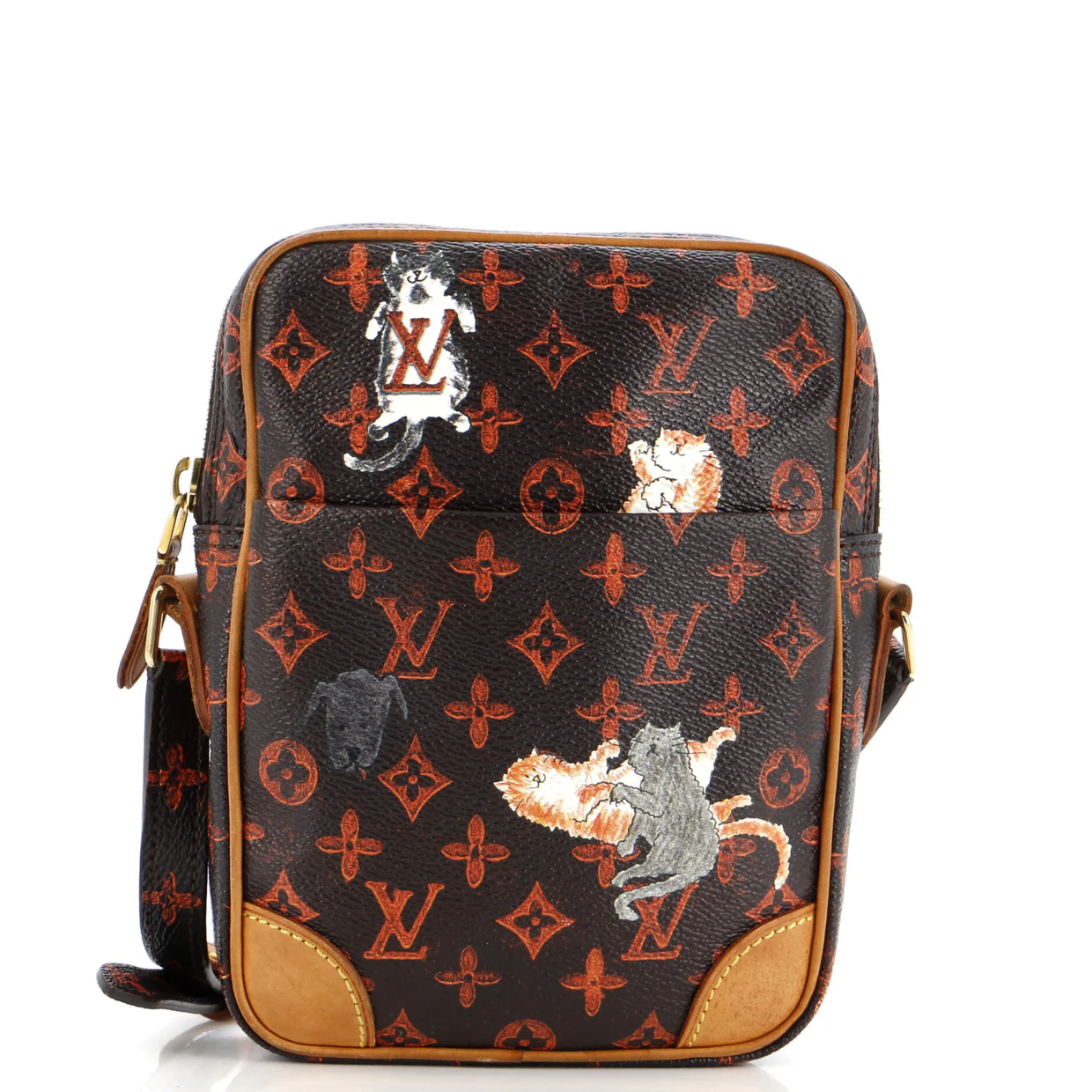 Paname Bag Limited Edition Grace Coddington Catogram Canvas MM - Deep Luxury