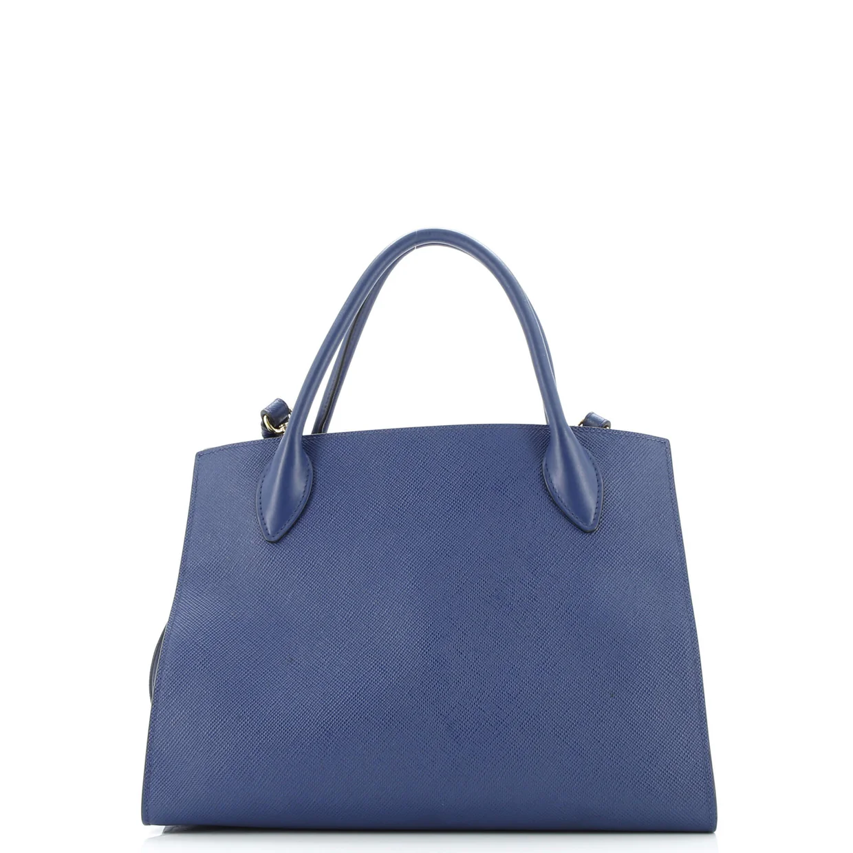 Monochrome Tote Saffiano with City Calf Medium - Deep Luxury
