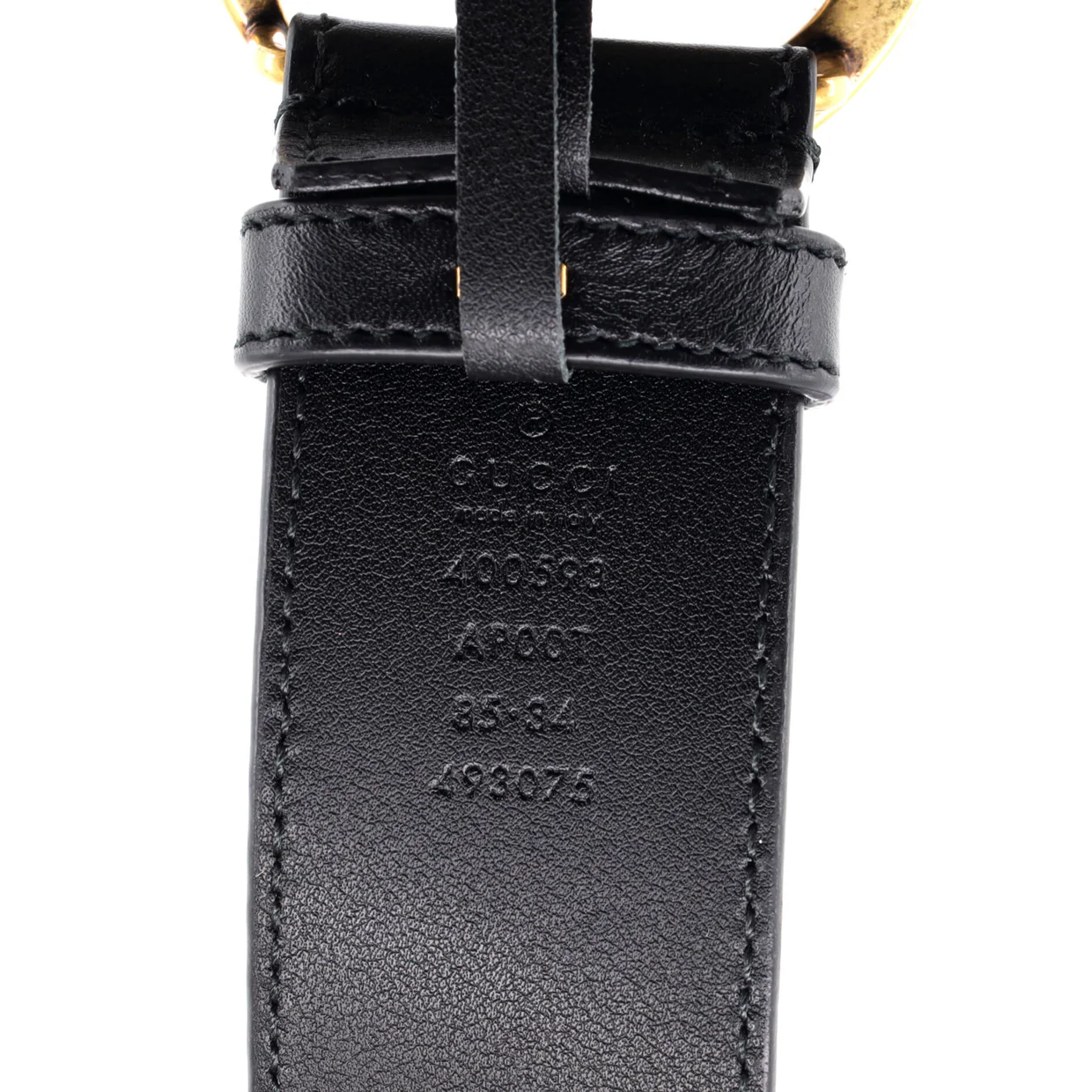 GG Marmont Belt Leather Wide - Deep Luxury